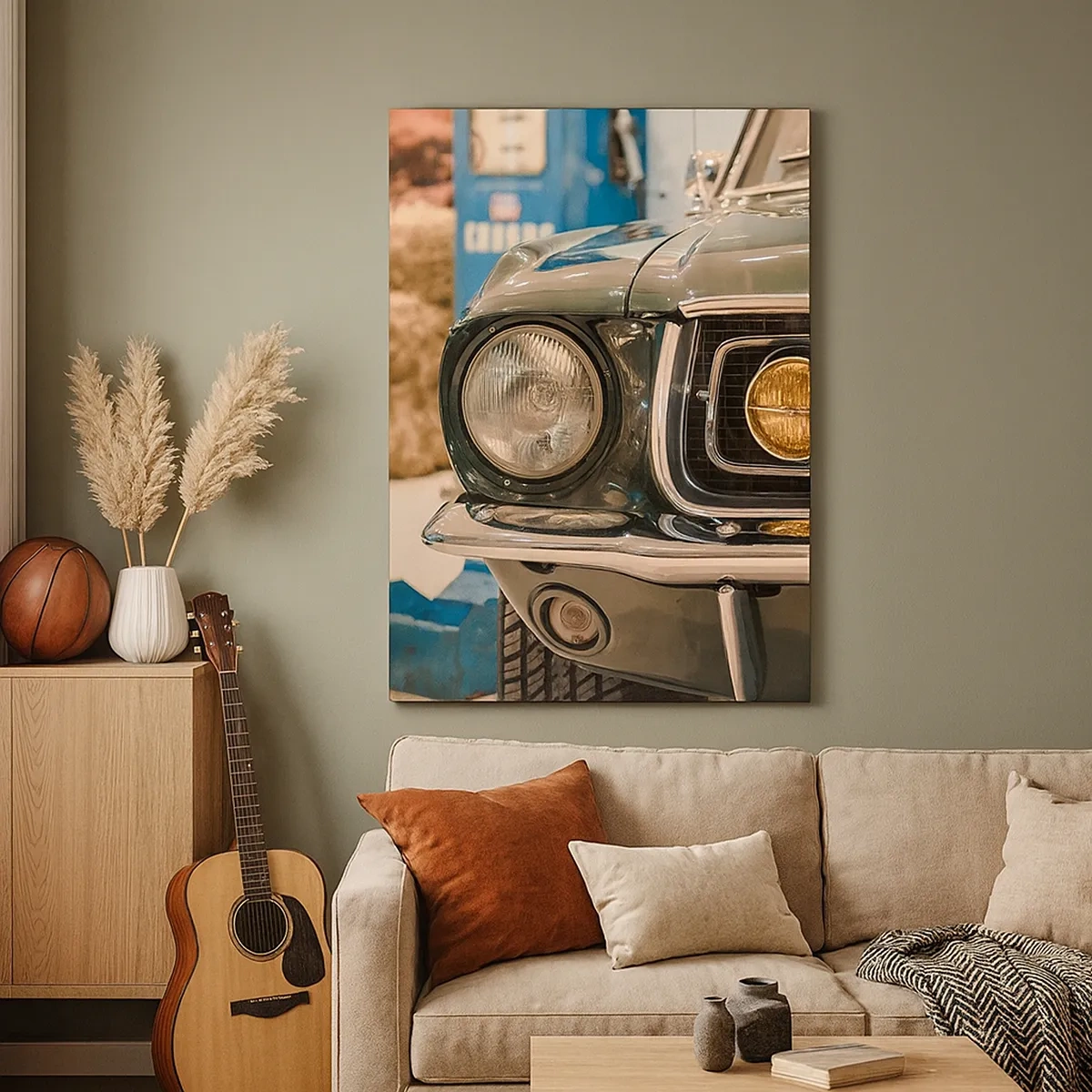 Schilderen op canvas - Ontmoeting met een legende - 50x70 cm