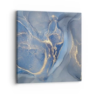 Schilderen op canvas - Goudstof - 30x30 cm
