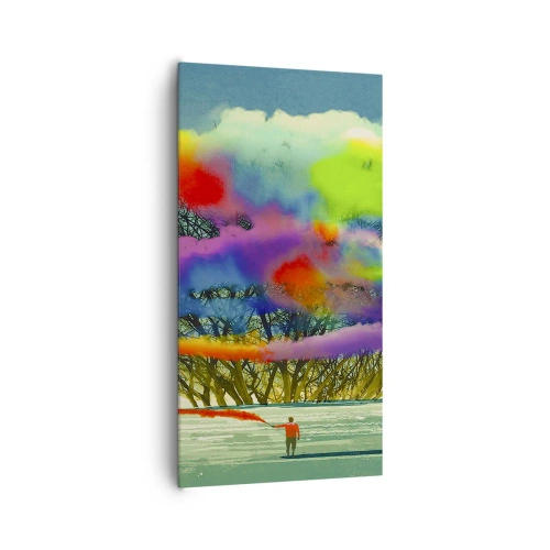 Schilderen op canvas - Breng deze wereld tot leven - 65x120 cm