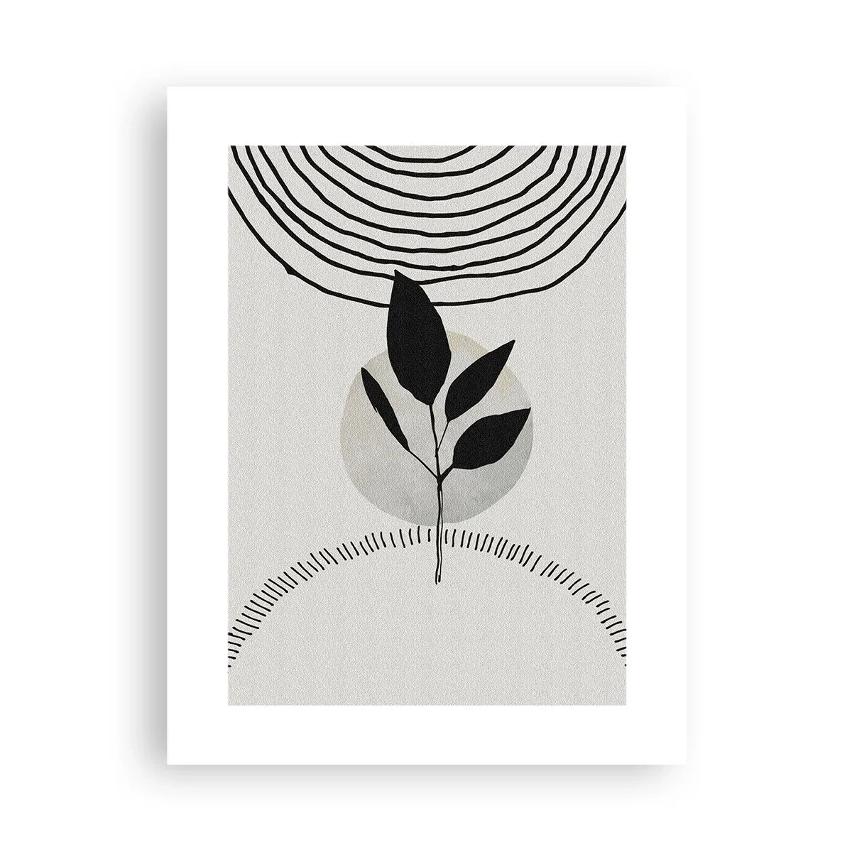 Poster - Compositie: natuurrituelen - 30x40 cm