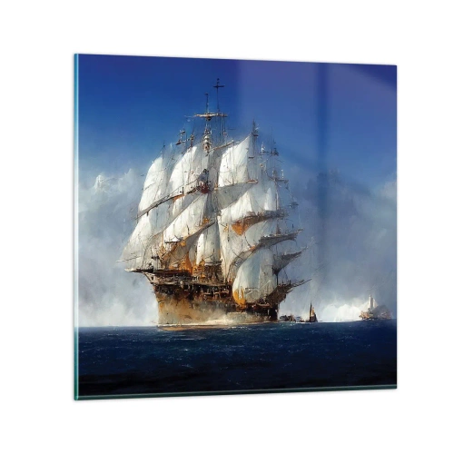 Schilderen op glas - The great glory! - 30x30 cm