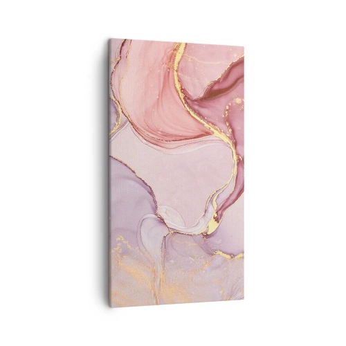 Schilderen op canvas - Een streling van kleuren - 45x80 cm