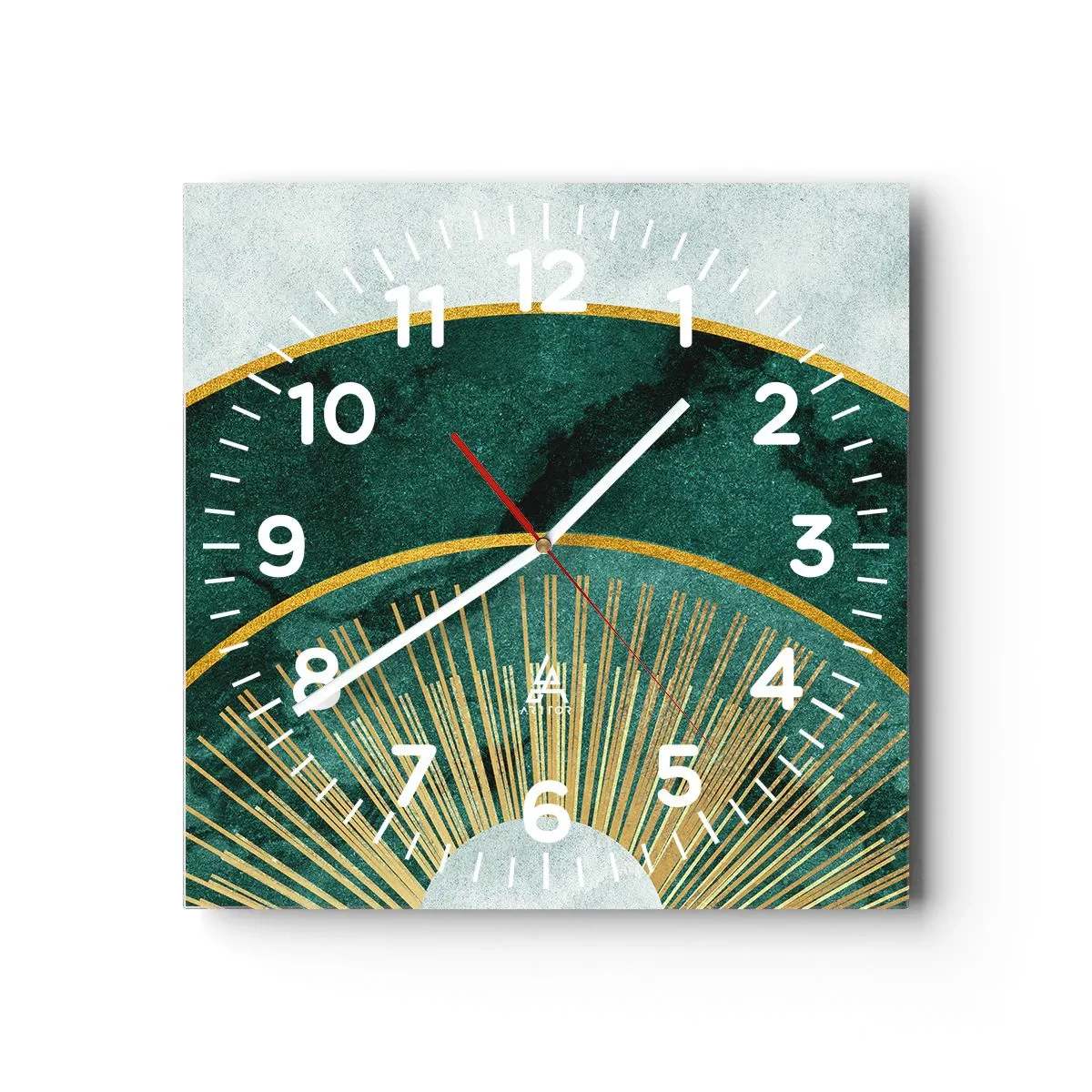 Wandklok - Klok - Een ander zonnestelsel - 30x30 cm