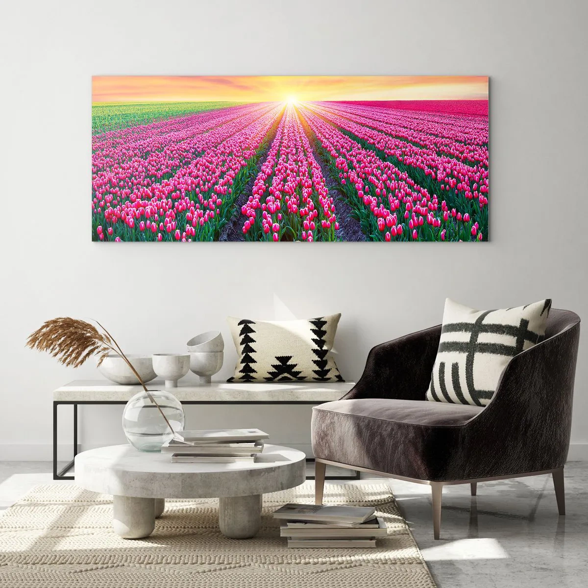 Schilderen op glas - Beautyfarm - 140x50 cm
