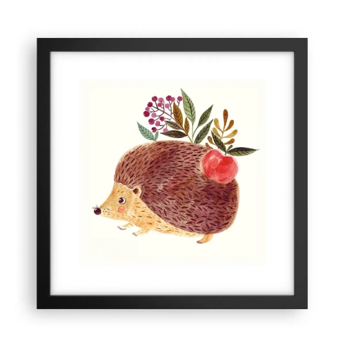 Poster in een zwarte lijst - En je vindt mij al leuk - 30x30 cm