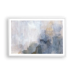 Poster in een witte lijst - Kleurtonen en akkoorden - 91x61 cm