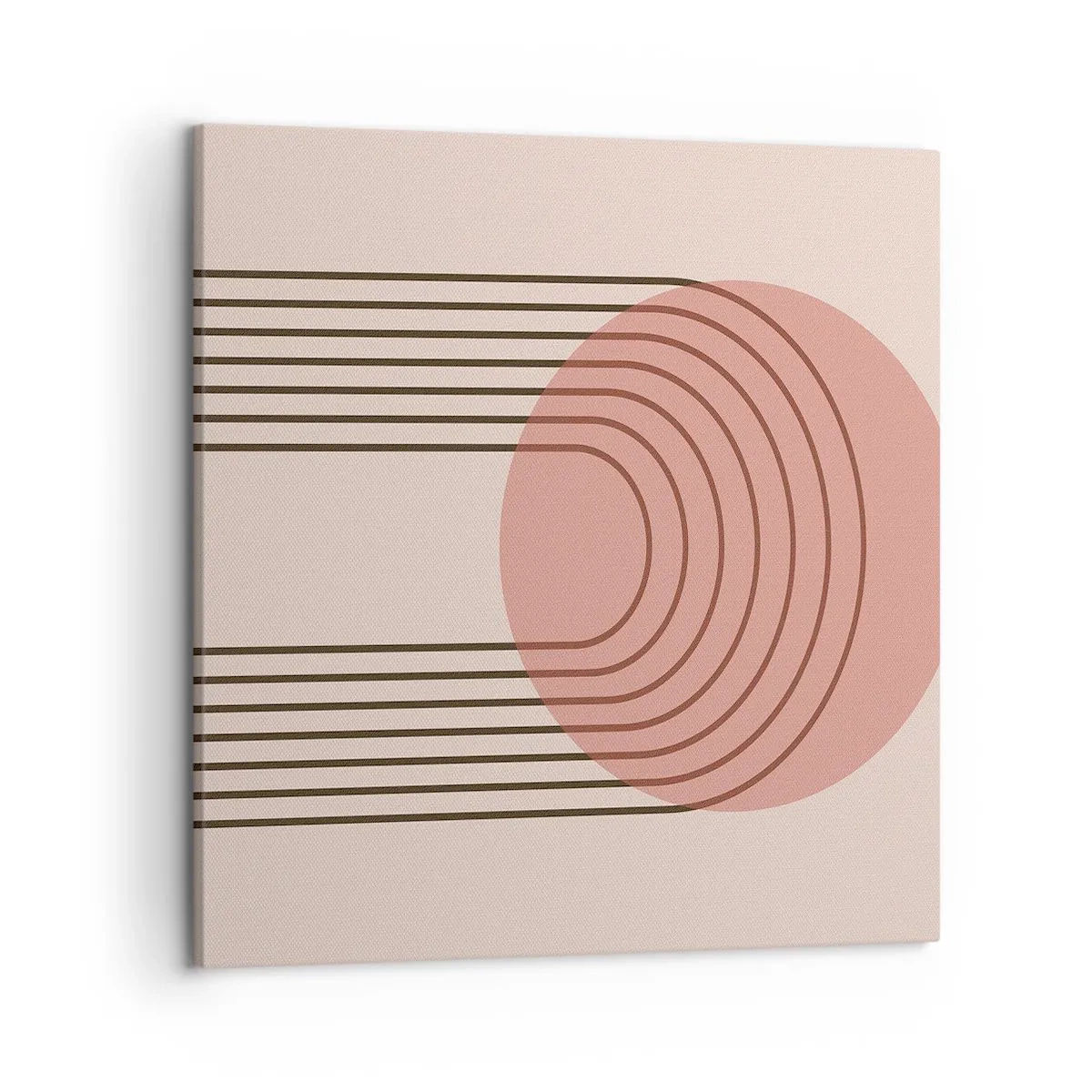 Schilderen op canvas - Onweerstaanbare aantrekkingskracht - 50x50 cm