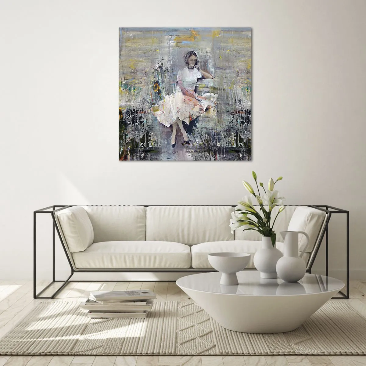 Schilderen op glas - Klassiek en modern - 70x70 cm