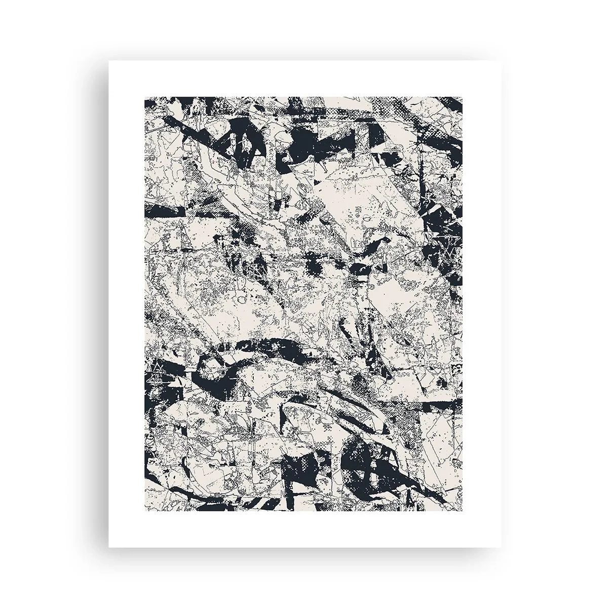 Poster - Interpenetratie van tegenstellingen - 40x50 cm