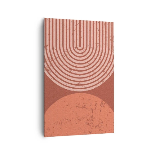 Schilderen op canvas - Een nauwe band - 80x120 cm