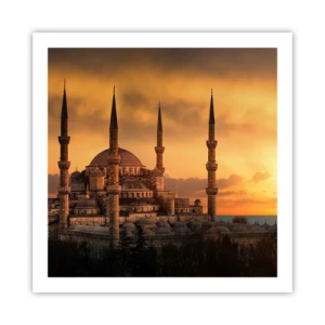 Poster - God is geweldig - 60x60 cm