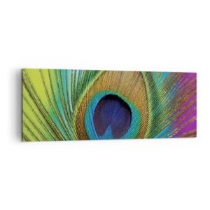Schilderen op canvas - Oog in oog - 140x50 cm