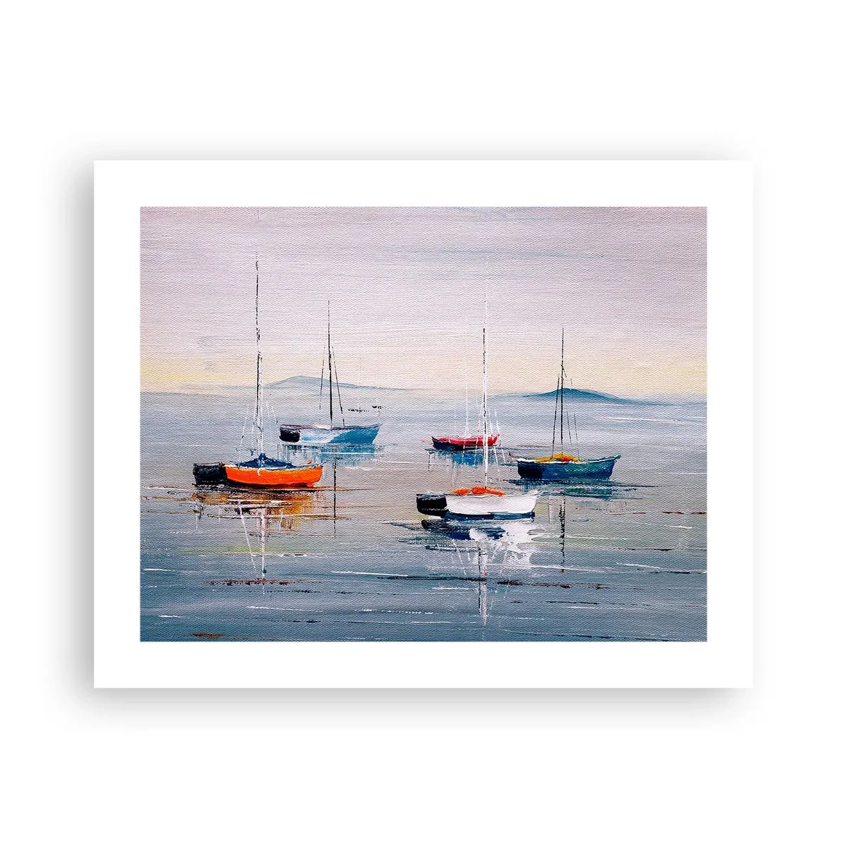 Poster - Een welverdiende rust - 50x40 cm