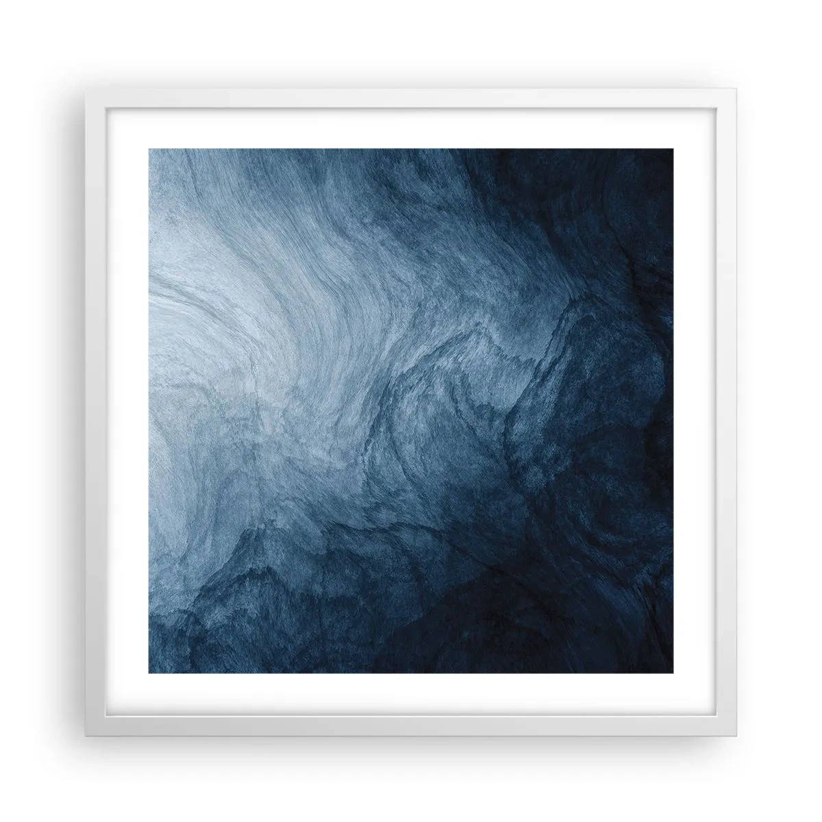 Poster in een witte lijst - diep reiken - 50x50 cm