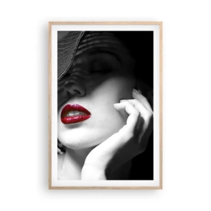 Een poster in een licht eiken lijst - Een studie in scharlaken - 61x91 cm