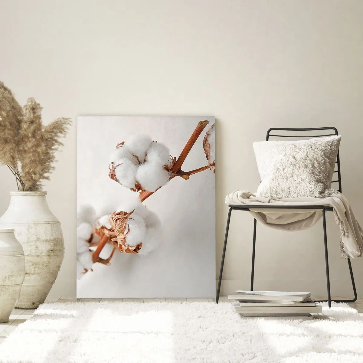 Schilderen op glas - Gewoon een knuffel - 70x100 cm