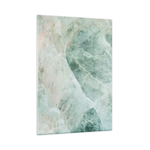Schilderen op glas - De nobele kou van steen - 50x70 cm