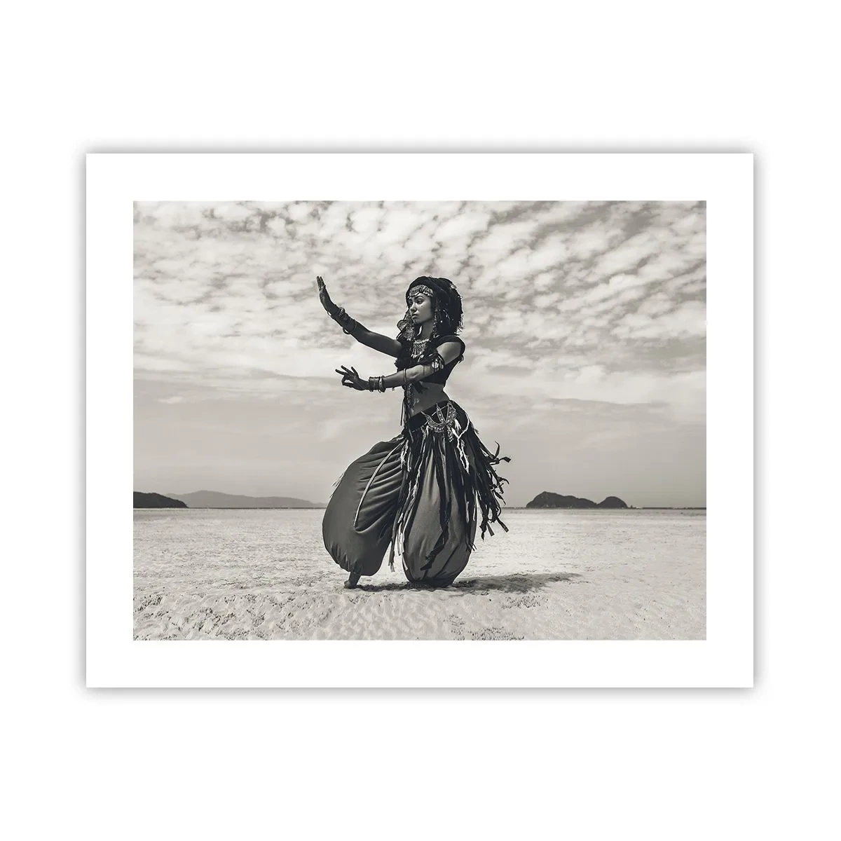 Poster - De dans van de zuidelijke eilanden - 50x40 cm