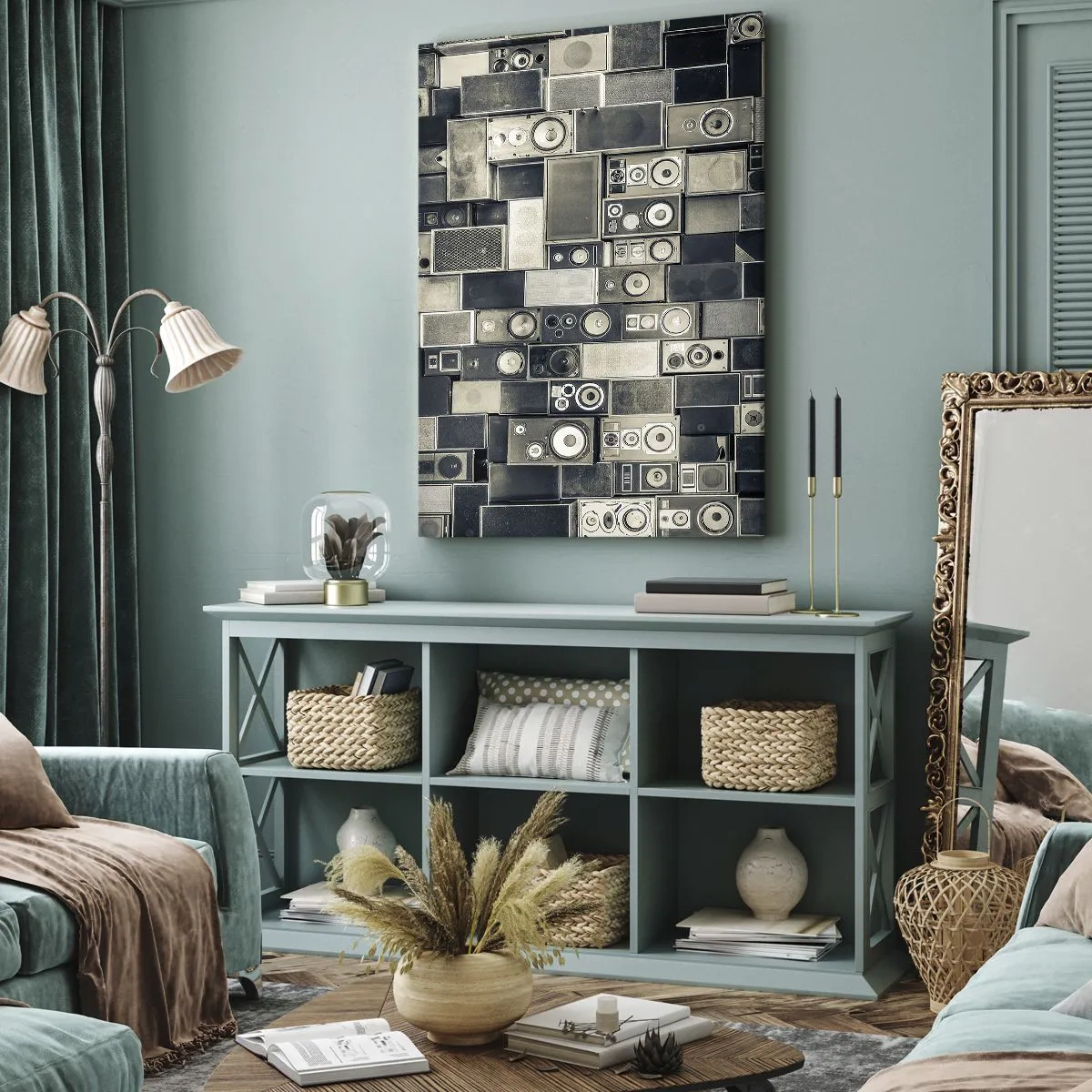 Schilderen op canvas - En alles is goed - 50x70 cm