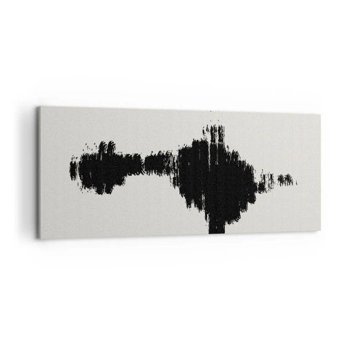 Schilderen op canvas - Trillingen van verbeelding - 100x40 cm