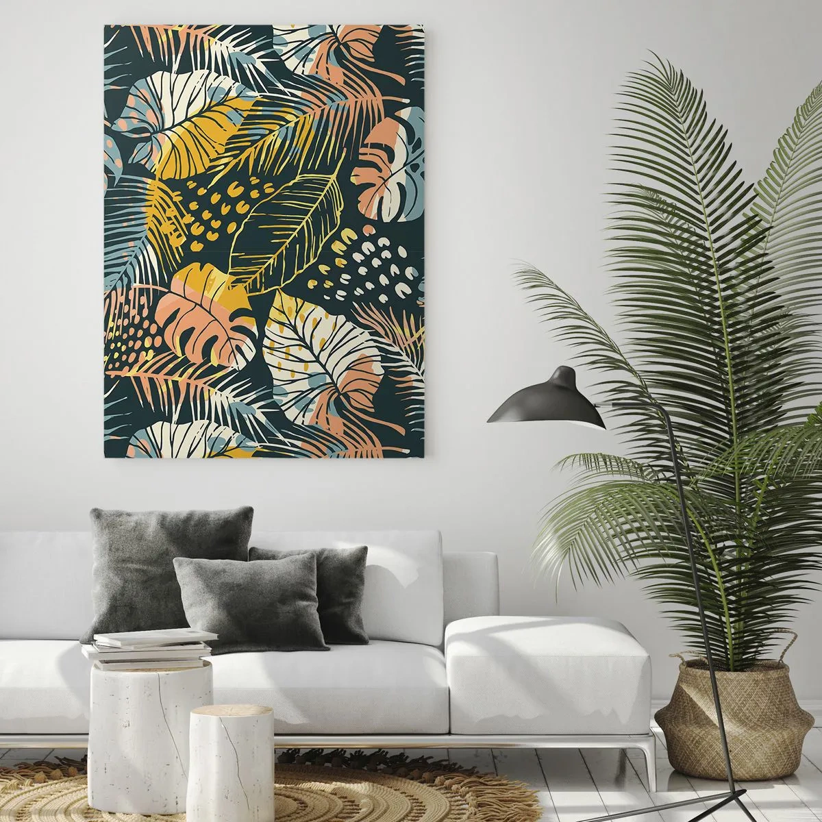 Schilderen op glas - Lommerrijke fantasie - 50x70 cm