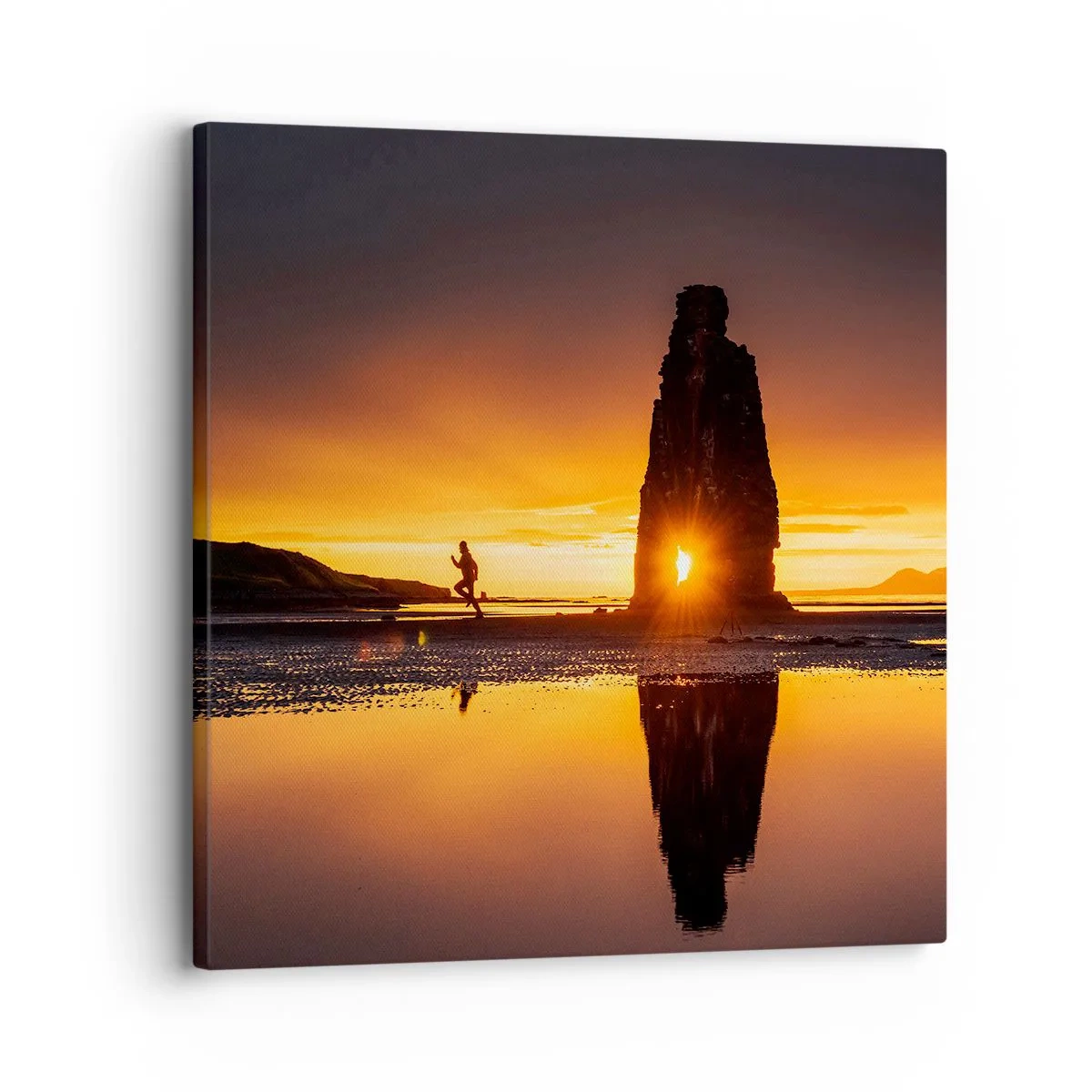 Schilderen op canvas - Alleen jij en de natuur - 30x30 cm