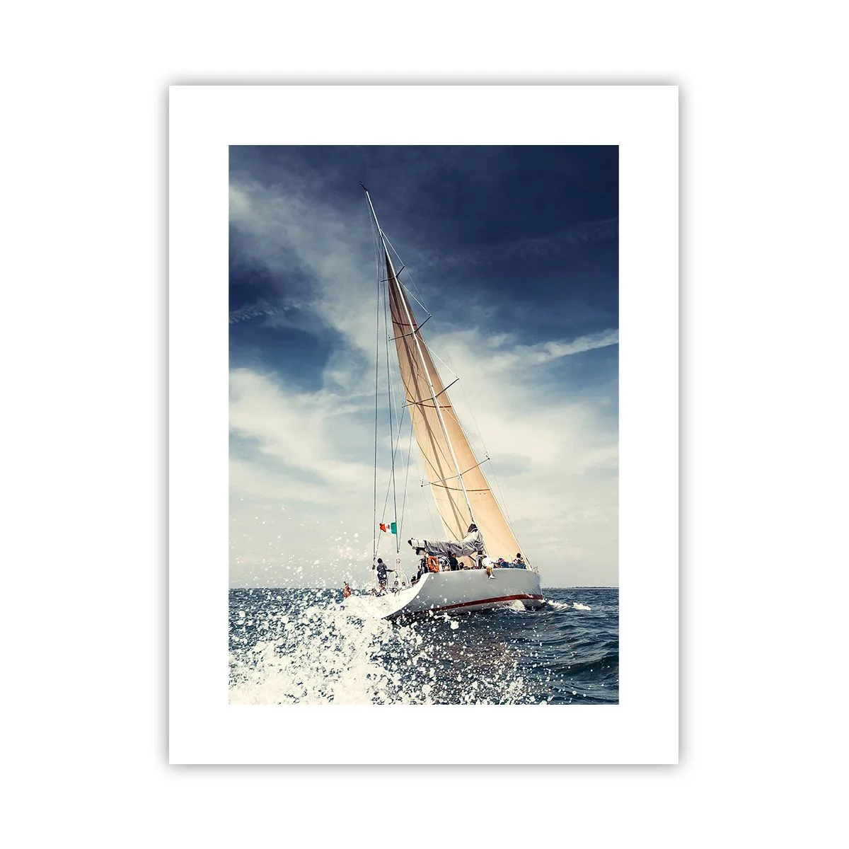 Poster - Ze halen ons niet in! - 30x40 cm