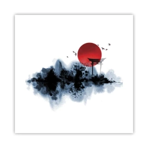 Poster - Japanse weergave - 40x40 cm