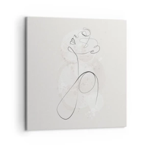 Schilderen op canvas - De spiraal van schoonheid - 60x60 cm
