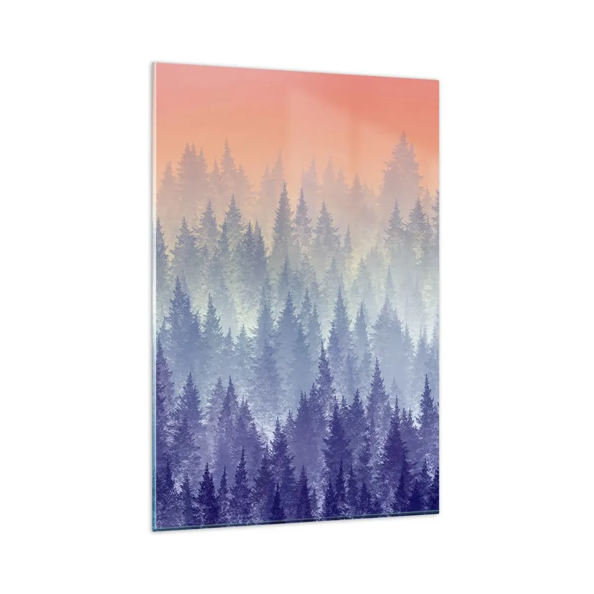 Schilderen op glas - Hoog, hoger, naar de hemel - 80x120 cm