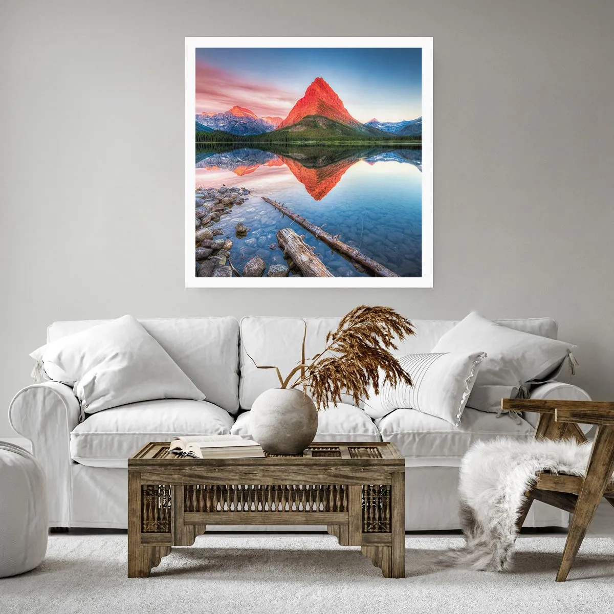 Poster - Warmte en koude - 60x60 cm