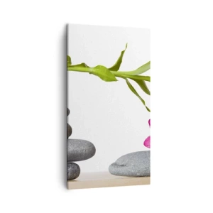 Schilderen op canvas - Kleuren van leven en duur - 45x80 cm