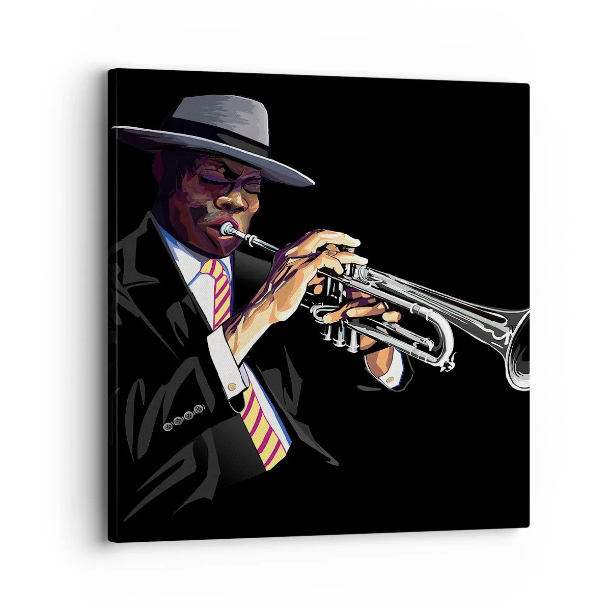 Schilderen op canvas - Charme van oude school - 30x30 cm