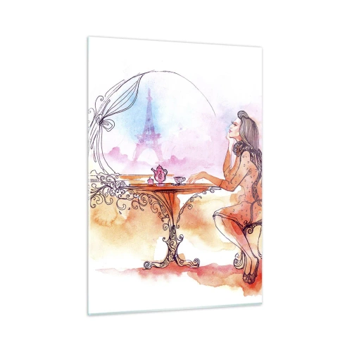 Schilderen op glas - Parijse chic - 50x70 cm