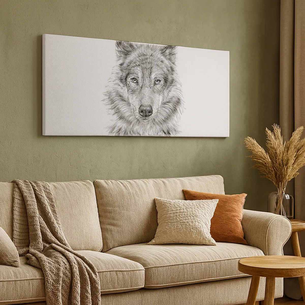 Schilderen op canvas - Een geboren leider - 30x30 cm