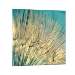 Schilderen op glas - In afwachting van de wind - 40x40 cm