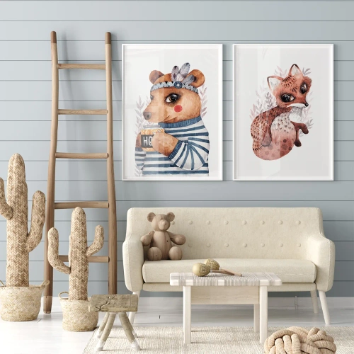 Funny animals - Inspiratie voor een kinderkamer
