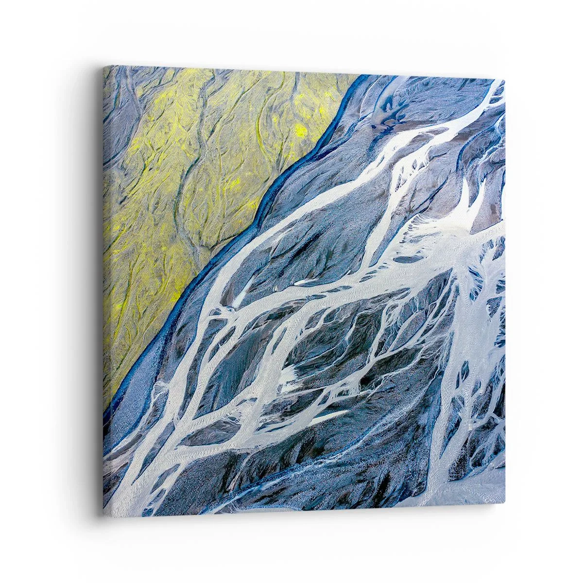 Schilderen op canvas - Rotstekeningen van de natuur - 30x30 cm