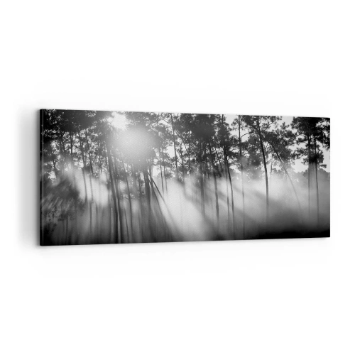 Schilderen op canvas - Niet te stoppen zon - 100x40 cm