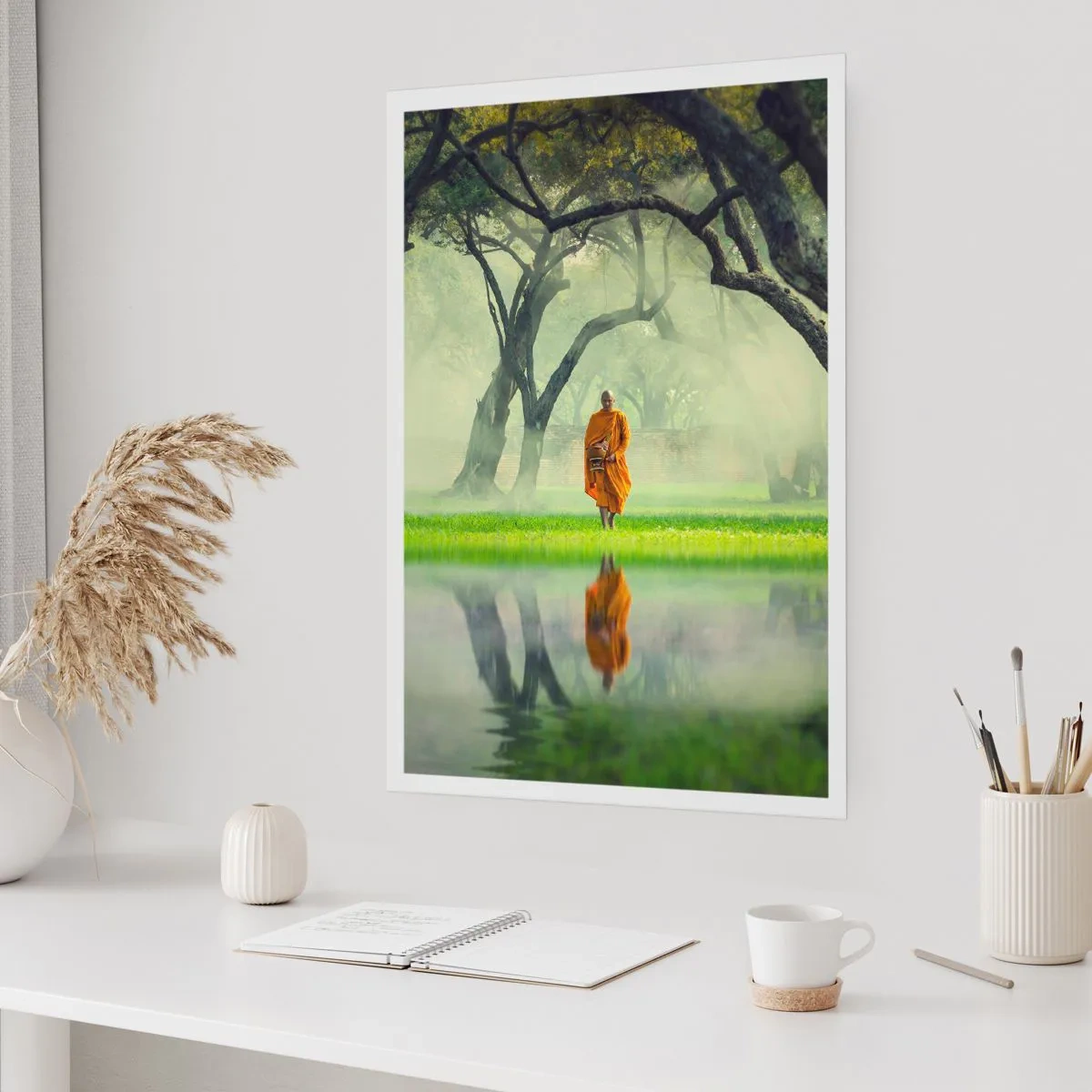 Poster - Op weg naar verlichting - 30x40 cm