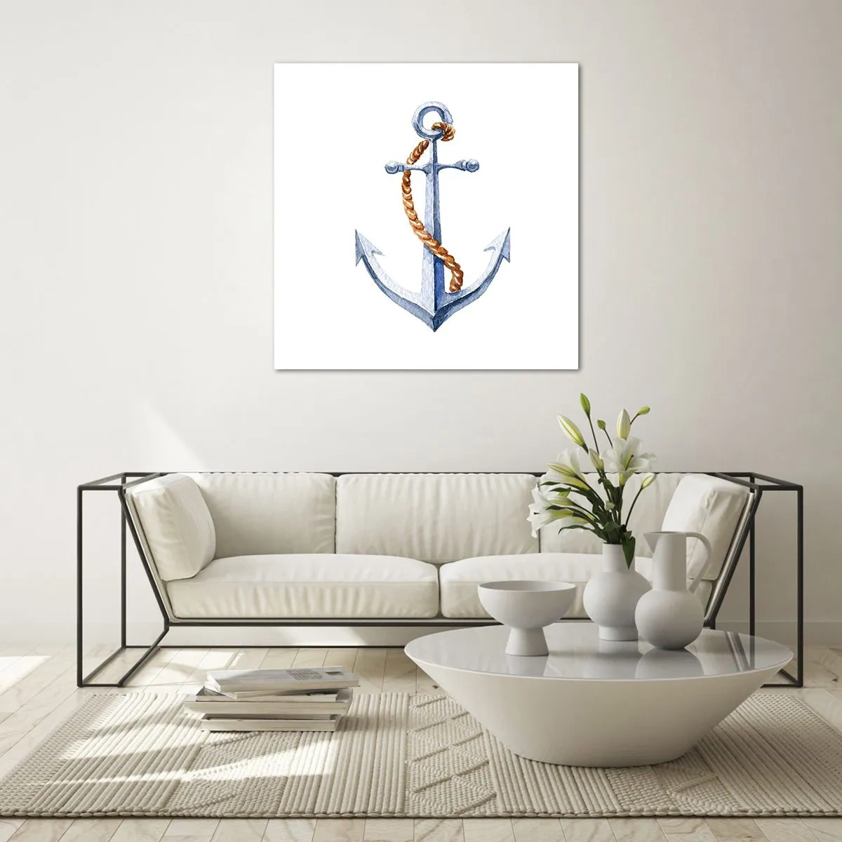 Schilderen op glas - Ahoi avontuur! - 30x30 cm