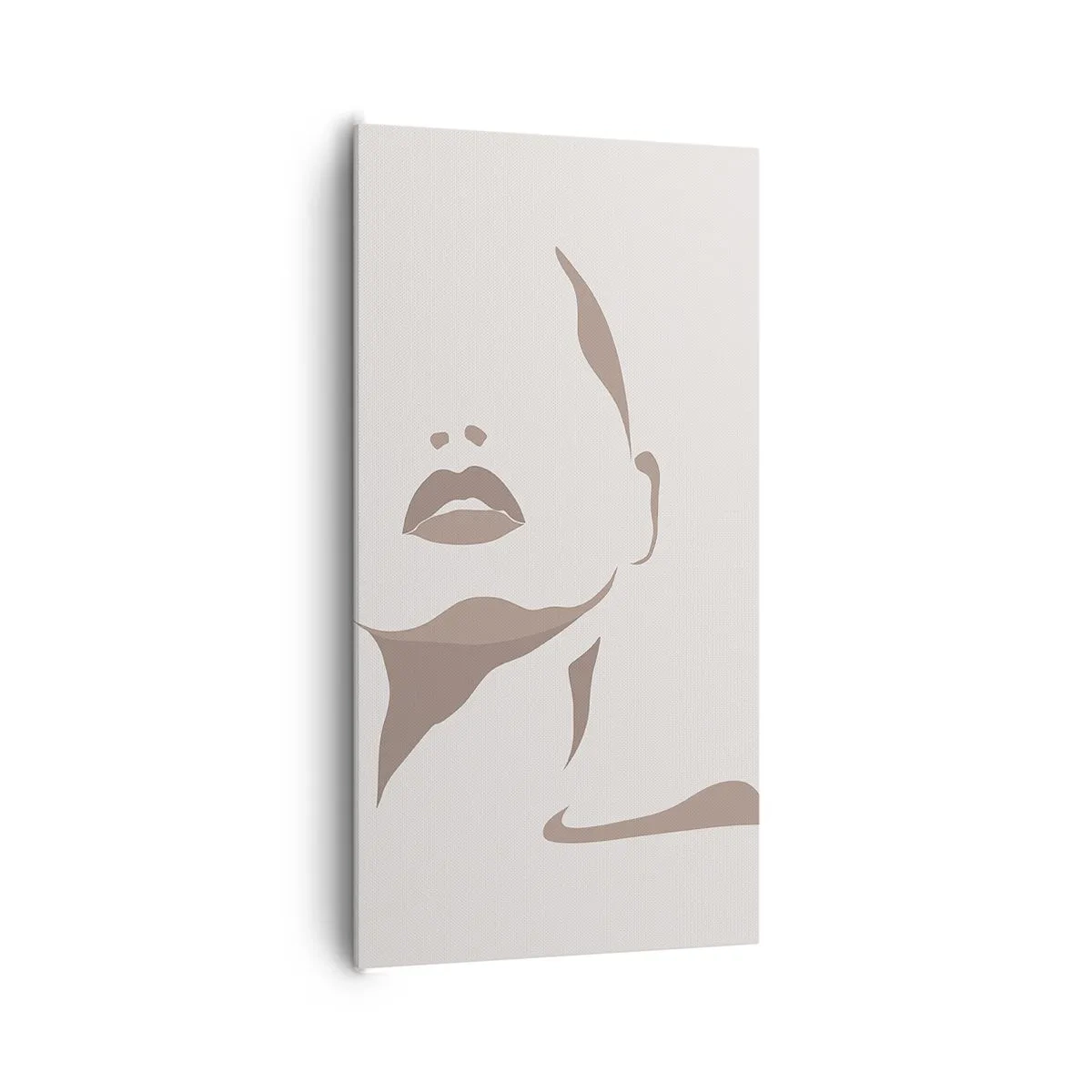 Schilderen op canvas - Gemaakt van licht en schaduw - 65x120 cm