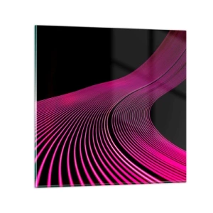 Schilderen op glas - Avenue van licht - 40x40 cm