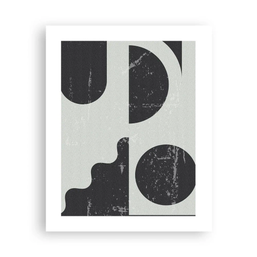 Poster - Compositie boven en onder - 40x50 cm