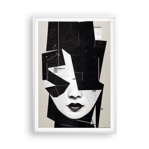 Poster in een witte lijst - Diep verborgen - 70x100 cm