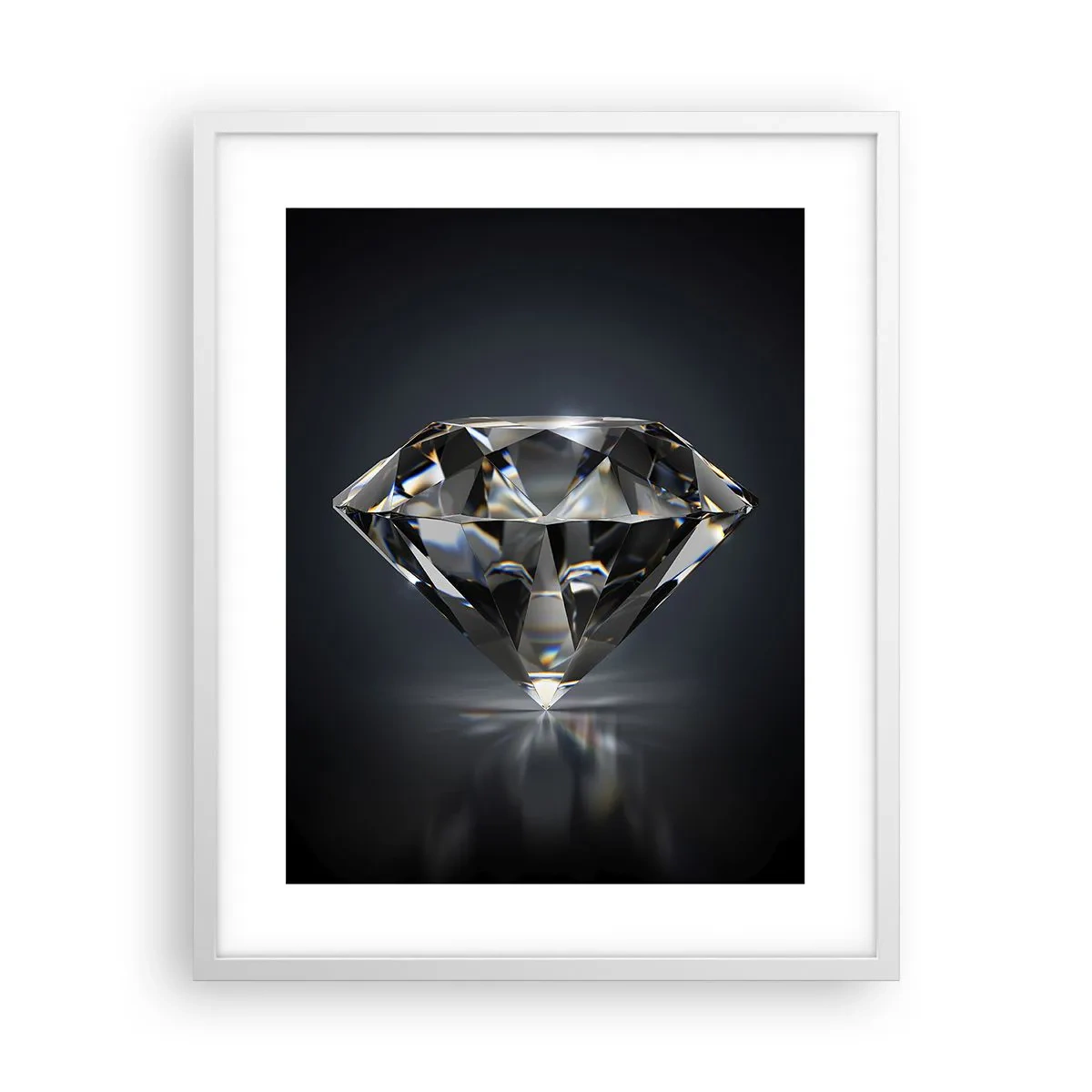 Poster in een witte lijst - Beste vriendinnen - 40x50 cm