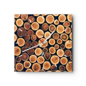 Wandklok - Klok - Hoe oud zie ik eruit? - 30x30 cm