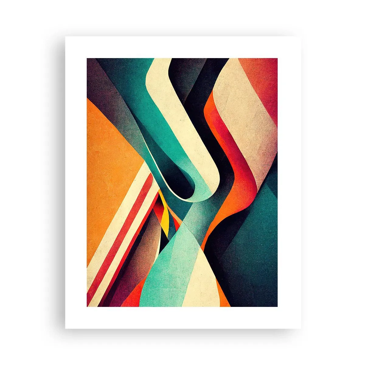 Poster - Intensieve compositie - 40x50 cm