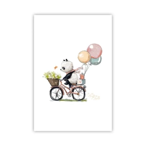 Poster - Vrolijke dag - 61x91 cm