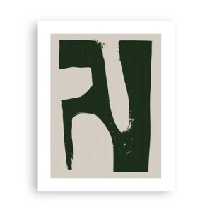 Poster - Baaien van wit - 40x50 cm